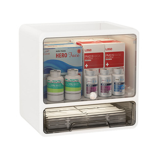 玄关收纳盒桌面药品药物整理盒抽屉式入户门客厅电视柜钥匙置物架