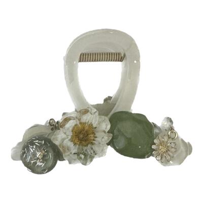 GUKUALI半扎发抓夹盘发