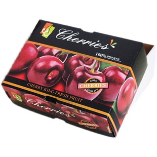 2斤装进口车厘子高档礼品盒包装3斤樱桃彩印纸箱定制水果空盒子
