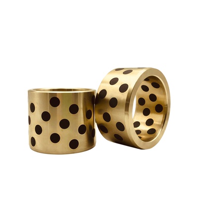 JDB4050镶嵌石墨铜套铜合金无油衬套耐磨无油衬套含油轴承MPBZ40