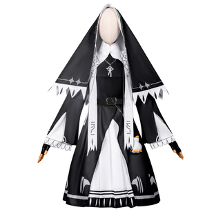 明日方舟新约能天使cos拉特兰修女服cosplay蕾缪乐C服二次元漫展