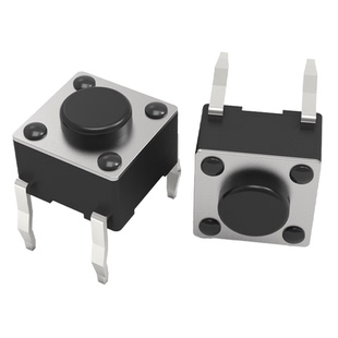 微动开关按键开关轻触按钮小电磁炉4脚立式四脚6x6x5贴片小型微型