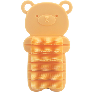 日本AISEN儿童洗手刷可弯曲指甲清洁刷美甲指缝刷子按摩刷洗脚刷