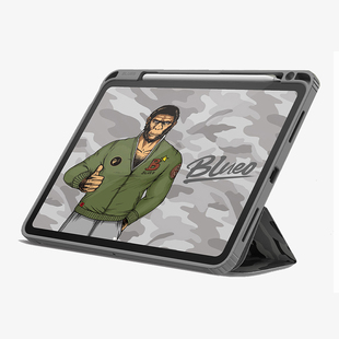 蓝猩2025新款iPadPro13寸防摔壳 iPadAir11寸护甲防摔壳iPad910.2寸10.5寸Mini6迷彩保护套平板12.9寸10.9寸
