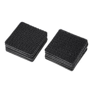 汽车脚垫隐形固定贴神器卡扣防滑耐高温双面胶魔术贴车用背胶贴片