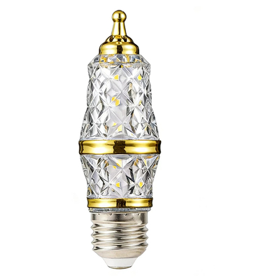 LED全光谱护眼蜡烛灯泡E27家用无频闪E14小螺口12w16w 水晶吊灯泡