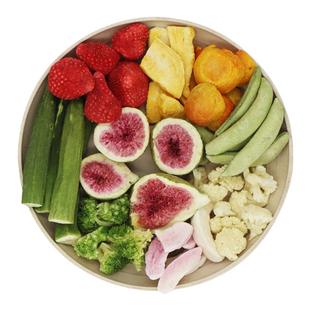 即食FD冻干水果蔬菜干草莓西兰花脆非油炸无添加油脱水综合零食