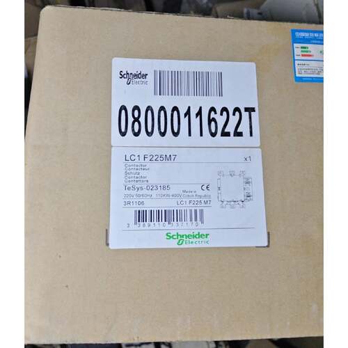 LC1F225M7 TeSys F交流接触器 AC22议价