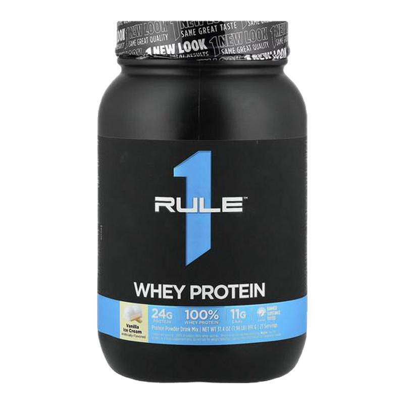 RuleOneProteins混合乳清蛋白质粉训练前后补充肌肉健身帮助