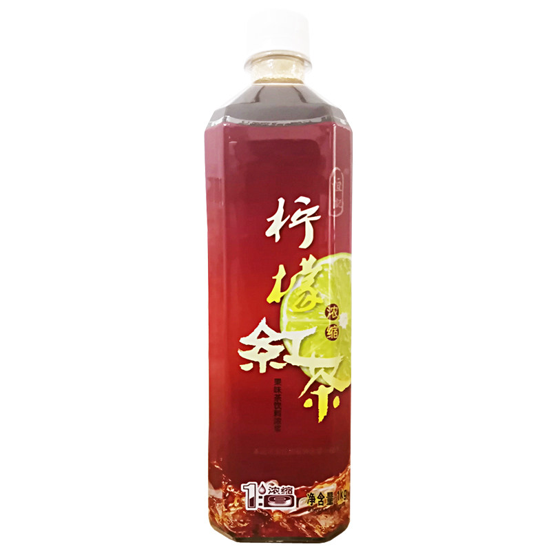 恒记柠檬红茶浓缩汁果味茶浓浆