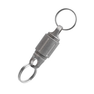 钛合金磁吸快拆扣磁力速卸扣万向扣快拔钥匙扣配件连接扣子母钥扣