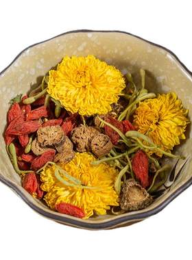 菊花决明子茶熬夜常备呵护芯旰