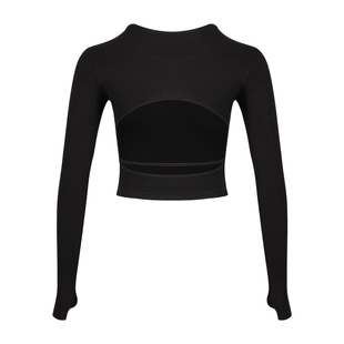 Dancebaby拉丁舞服装练功服成人女新款舞衣日常舞蹈服专用上衣100