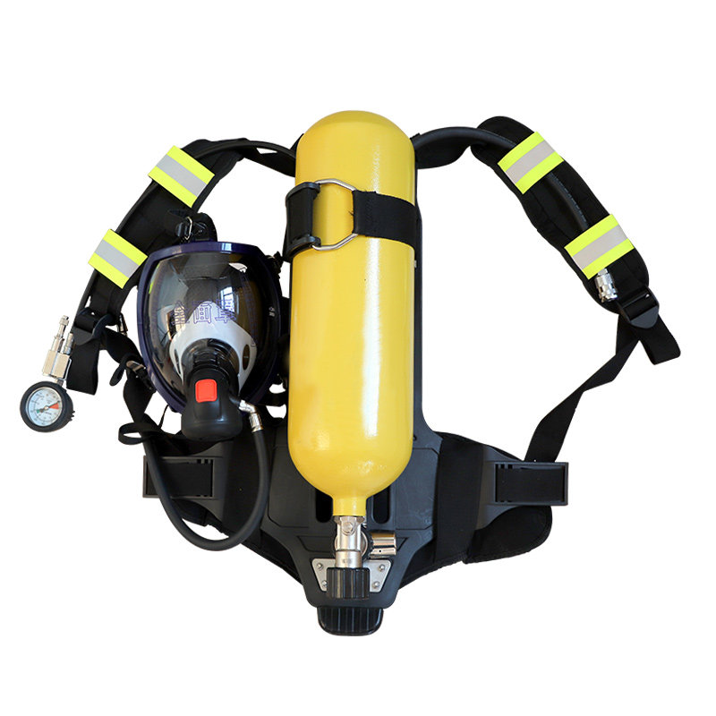 正压式空气呼吸器RHZK6.8/30自给式消防3c认证便携式6L9L氧气面罩