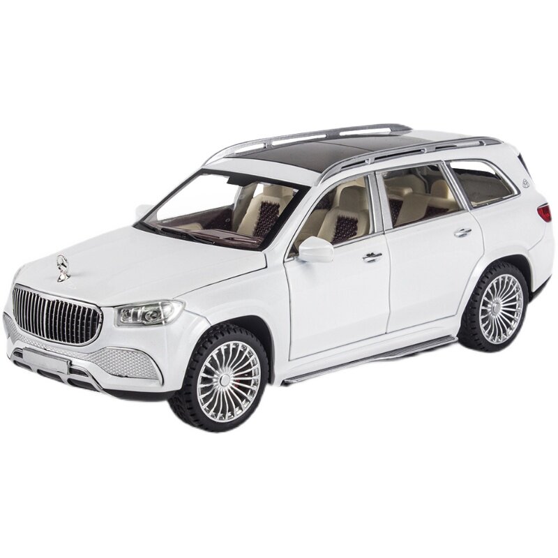 奔驰迈巴赫gls600汽车模型转向