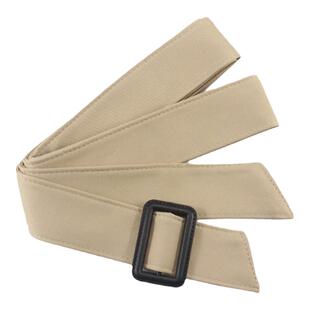 简约百搭风衣腰带女布料带大衣外套装饰米白色卡其色布条配件袖带