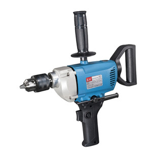 东成飞机钻搅拌钻大功率腻子粉搅拌机打灰机家用手电钻220V东城