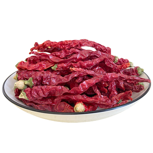 新疆线椒西尔丹辣皮子干辣椒沙湾安集海大盘辣子鸡用特产干红辣椒