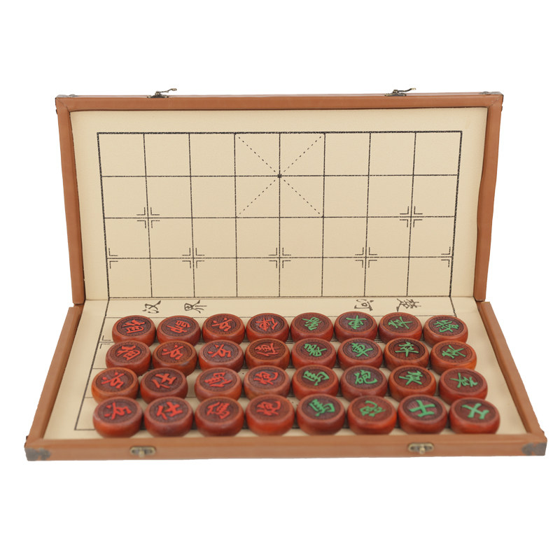 红花梨中国象棋实木加厚高档家用