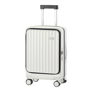 侧开盖行李箱女大容量24寸深仓可扩展多功能拉杆男旅行20寸登机箱