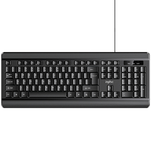 英菲克v580有线键盘鼠标套装台式电脑家用办公笔记本静音无声usb