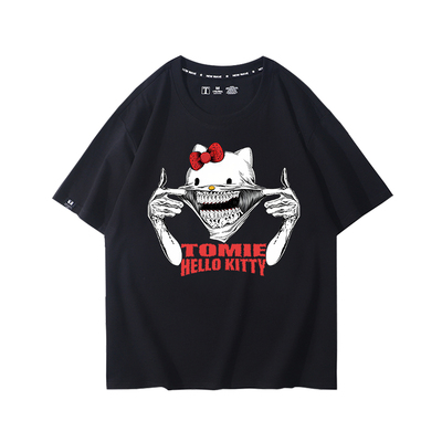 伊藤润二联名HelloKitty短袖