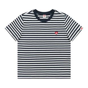 BAPE SS26 APEE by A BATHING APE条纹短袖T恤修身简约上衣女款