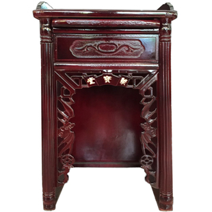 地主柜神台柜立柜佛龛神台观音财神供台家用小型中式现代小供桌