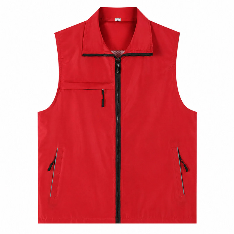 马甲工作服定制印字logo背心