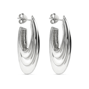 5折清仓Jane Koenig银色螺纹雕刻纹理复古丹麦小众耳环官方授权