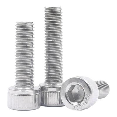 304不锈钢圆柱头内六角螺丝钉