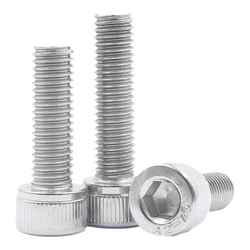 304不锈钢内六角螺丝钉杯头螺栓圆柱头加长 M1.4M1.6M2M2.5M3-M16