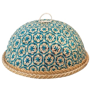 手工竹编餐桌盖菜罩家用防苍蝇食物饭菜罩子防蚊剩饭剩菜神器大小