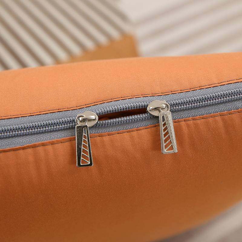 13372全棉贴布绣款多功能抱枕被 纯棉二合一办公室午睡夏被子