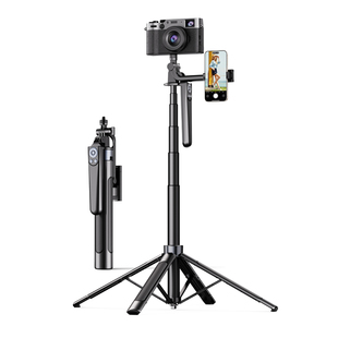 色刻DGN A 演唱会专用2026新款手机支架相机通用双机位落地三脚架自拍杆直播拍摄神器手持防抖旅游便携拍照