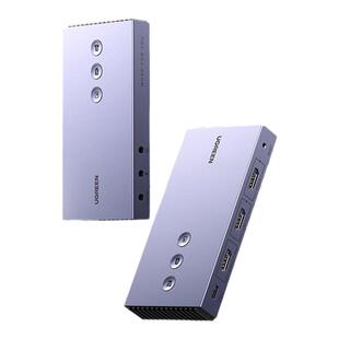 绿联双路视频采集卡直播专用4K高清多相机电脑hdmi双机位切换输出