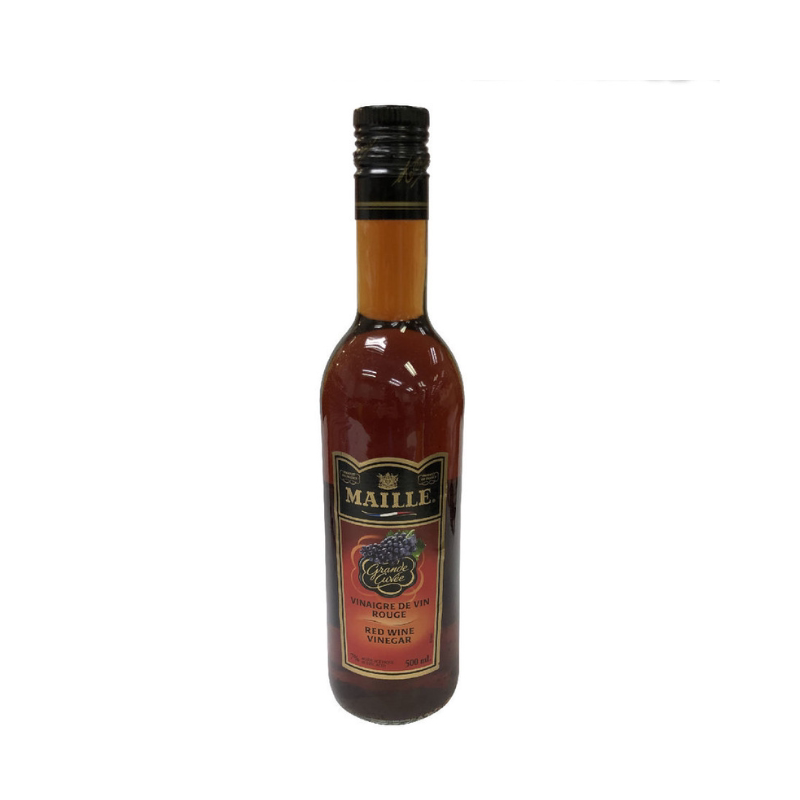 MAILLE 红酒醋500ml沙拉烘焙醋类调料家用调味品酱类调料传统进口