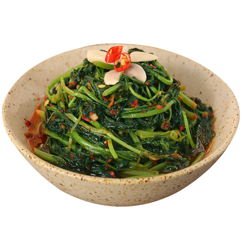 韩国泡菜东北延边朝鲜族英菜咸菜韩式辣拌樱菜泡菜下饭菜350g