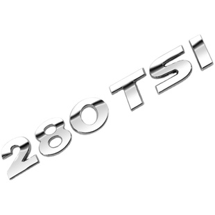 大众19-20款21款新速腾排量标280TSI车标字母贴SAGITAR尾标改装贴
