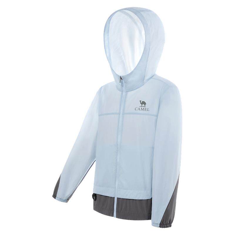 骆驼儿童防晒衣拉链户外运动服
