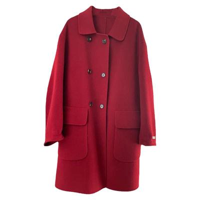 徐大可家减龄气质双面呢大衣