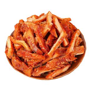 加贝鲜爆汁鱿鱼香辣味爆款即食海味熟食杏鲍菇鱿鱼开袋即食小零食