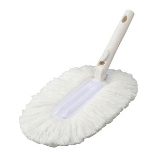 包邮日本山崎康多多Satto巧手抹布超细纤维除尘掸灰可配伸缩柄