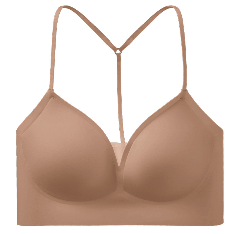 六只兔子美背内衣女软支撑收副乳胸罩无钢圈细肩带无痕文胸2026春