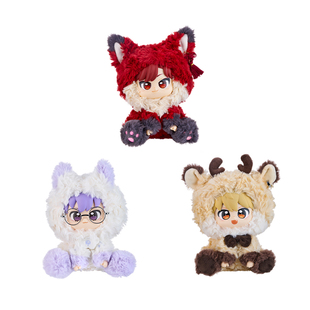 minidoll迷你多时光代理人周边时光森灵官方正版搪胶脸毛绒玩偶