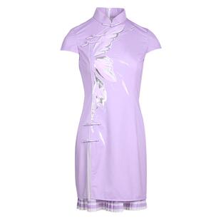 【运动旗袍系列】SVG高尔夫女装东方蝴蝶梦连衣裙中国风旗袍裙子