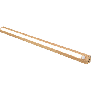 感应灯条自粘无线磁吸充电原木风展示柜橱柜灯酒柜led灯带免插电