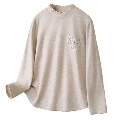 胖妹妹打底衫内搭大码薄绒上衣女