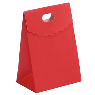 翻盖纸袋纯色纸袋礼品袋信封袋回礼生日礼物袋糖果手提纸袋10枚装