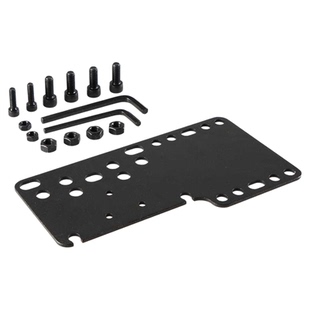 赛车游戏模拟器手刹排挡转接板桌面支架折叠架座椅配件金属转换板